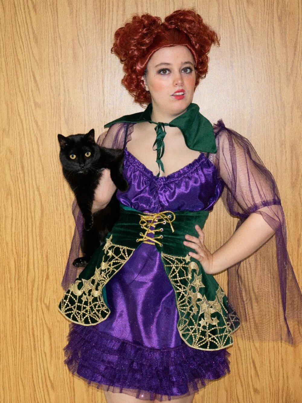 Winifred Sanderson Hocus Pocus Y2K Handmade Costume with Wig